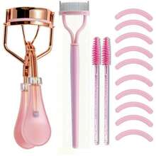 2-In-1 Eyelash Curler Set: Eyelash Comb, Eyelash Mascara Wand, Multi-Function Lip Brush Eyelash Brush, Long-Lasting Curl, Clump-Free Lashes, Beginner-Friendly Beauty Accessories, Suitable For Daily And Salon Use, Great Christmas And New Year Gift For Family And Friends - Multicolor - View 12