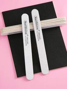 10/6/2Pcs Nail Files - 180/240 Grit Nail Art Buffering Files Double Sided Fingernail Files Professional Emery Boards Nail Care Files Manicure Pedicure Tools For Acrylic Artificial - Multicolor - View 5