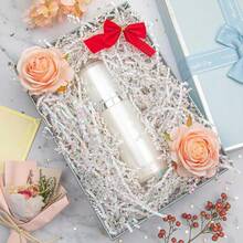 Crinkle Cut Paper Grass Cushion Paper Streamer For Christmas Wedding Birthday Bridesmaid Engagement Craft Gift Boxes Bags Filler Decoration 4.5oz Diamond White - 鑽石白 - 查看 4