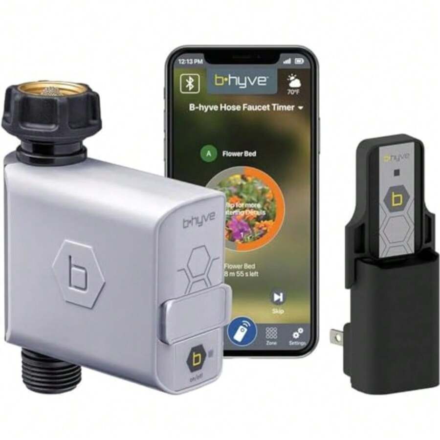 CYPNOrbit 21004 B-hyve Smart Hose Faucet Timer with Wi-Fi Hub Compatible with AlexaFashion - 227217591 - Ver 1