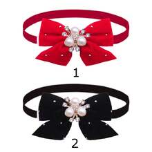 2pcs Plush Bow Tie, Suitable For Decoration Of Small And Medium-Sized Dogs And Cats. Adjustable Bow Tie Collar, Perfect For Winter And Pet Clothing Accessory Decoration - Multicolor - View 10