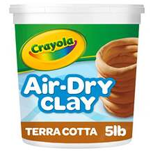 CYPNCrayola Arcilla Seca al Aire Terra Cotta Cubo resellable de 5 Libras Arcilla modeladora para niñosFashion - 227467382 - Ver 2