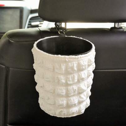 1个车载悬挂式储物桶，大气储物箱，车载垃圾收集箱，家用储气罐，多功能车