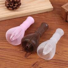 1Pc ABS Chasen Reutilizable Agitador de Matcha para Polvo deé Verde Matcha Cepillo deé Herramienta deé con Agitador Agitador de Matcha 12x6cm - Transparente - Ver 3