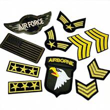 11pcs/Set Camouflage Hobby DIY Embroidery Patches Applique For Clothing, Jackets, Hats, Backpacks, Jeans - Iron-On/Sew-On Decorative Military Hobbies Badges - Multicolor - View 4