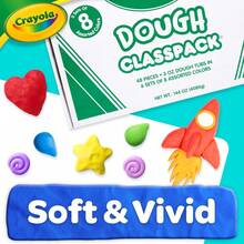 CYPNCrayola Masa Classpack 8 8 colores surtidos 3 onzas cada uno 48 unidades por cajaFashion - 227038458 - Ver 4