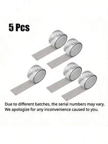 لفة شريط إصلاح شاشة النافذة اللاصق ذاتيًا، مناسب لإصلاح باب الغرفة الجامعية/شبكة الستائر/شاشة الإصلاح، شريط إصلاح شاشة النافذة اللاصق بقوة، إصلاح التمزقات وشاشات الحشرات (قد تختلف الرقم التسلسلي واللون بسبب اختلافات الدفعة. نعتذر عن أي إزعاج قد يسببه ذلك.) - رمادي - مشاهدة 15