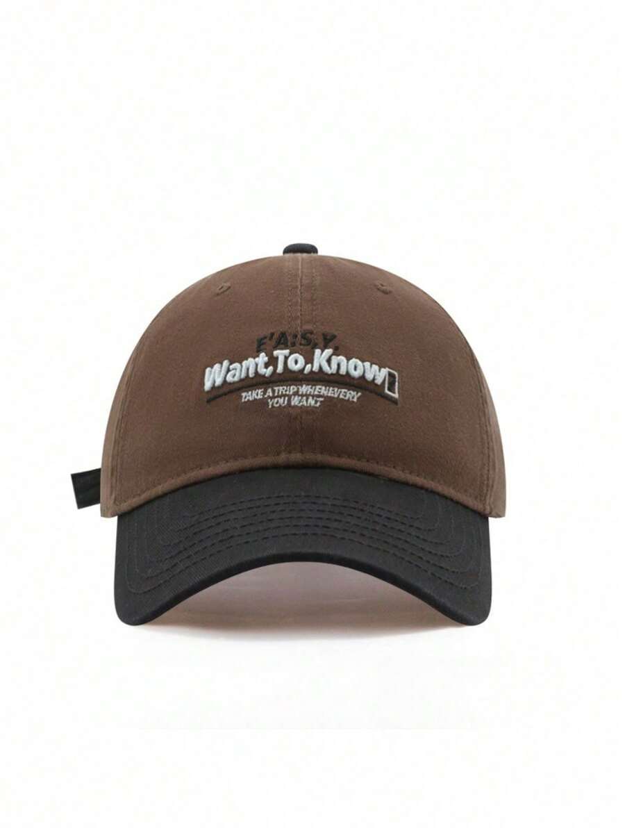 Baseball Caps - Want-brown Black - View 1