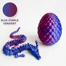 3D打印螺旋龙蛋套装，色彩缤纷，创意十足，包含可灵活活动的螺旋龙蛋——适合办公室和家居装饰，也可作为节日礼物。 - 彩色 - 查看 16
