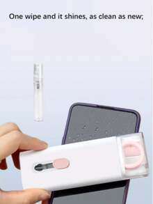 Portable 7-In-1 Multi-Functional Computer Keyboard Cleaning Brush Set Bluetooth Headset Camera Mobile Phone Cleaning Dust Removal Tool Key Pull - Multicolor - View 5