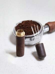 1pc Home Stainless Steel Coffee Powder Needle Cloth Powder Blender Concentrated Coffee Powder Stirring Needle DIY Tool, Coffee Maker Mini Accessories Tool Needle - Multicolor - View 5