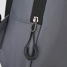 Fashionable Men's Sling Bag, Chest Bag, Shoulder Bag, Multi-Layer Storage, Adjustable Left/Right, Key Hook Accessory, Suitable For Business Commute, Vacation Travel, Hiking, Cycling, Outdoor Sports Or Street, Holiday Gift - Multicolor - View 9