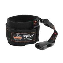 CYPNErgodyne Squids 3114 - Cordón de muñeca sin Cierre con mosquetón de Acero Inoxidable 3 Libras Color NegroFashion - 227431224 - Ver 1