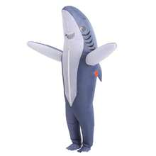 Valentine's Day Couple Set | Fierce Shark & Cute Prey Inflatable Costumes, Funny Couple Interactive Love Guard