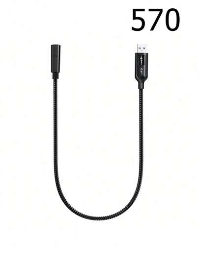 ميكروفون يعمل بالطاقة من منفذ USB للكمبيوتر المحمول والمكتبي، تصميم مدمج، لا يحتاج إلى بطارية، إكسسوار كمبيوتر، مظهر أنيق، جودة صوت عالية