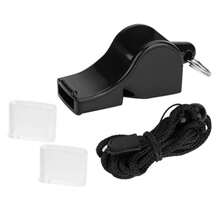 CYPNZerone Silbato de árbitro con Decibelios Fuertes Material ABS Apariencia Moderna Bola sin Rodamiento Ampliamente Utilizado en Deportes Fácil de Usar para Entrenamiento FiestaFashion - como en la foto - Ver 2