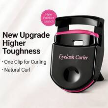 1/3支装新款睫毛夹，女士便携式睫毛夹，睫毛卷翘工具，假睫毛化妆工具，持久卷翘不伤睫毛，新手友好型睫毛夹必备 - 彩色 - 查看 2