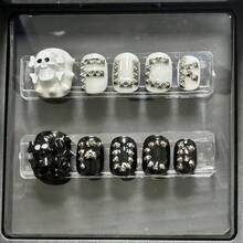 3D Rivet Gel Nail Art Mold Silicone Tools Nails Manicure Design Multiple Shapes Buckle Small Model Resin Zipper Molds For Accessories Supplies - ZYXP058 - 查看 7