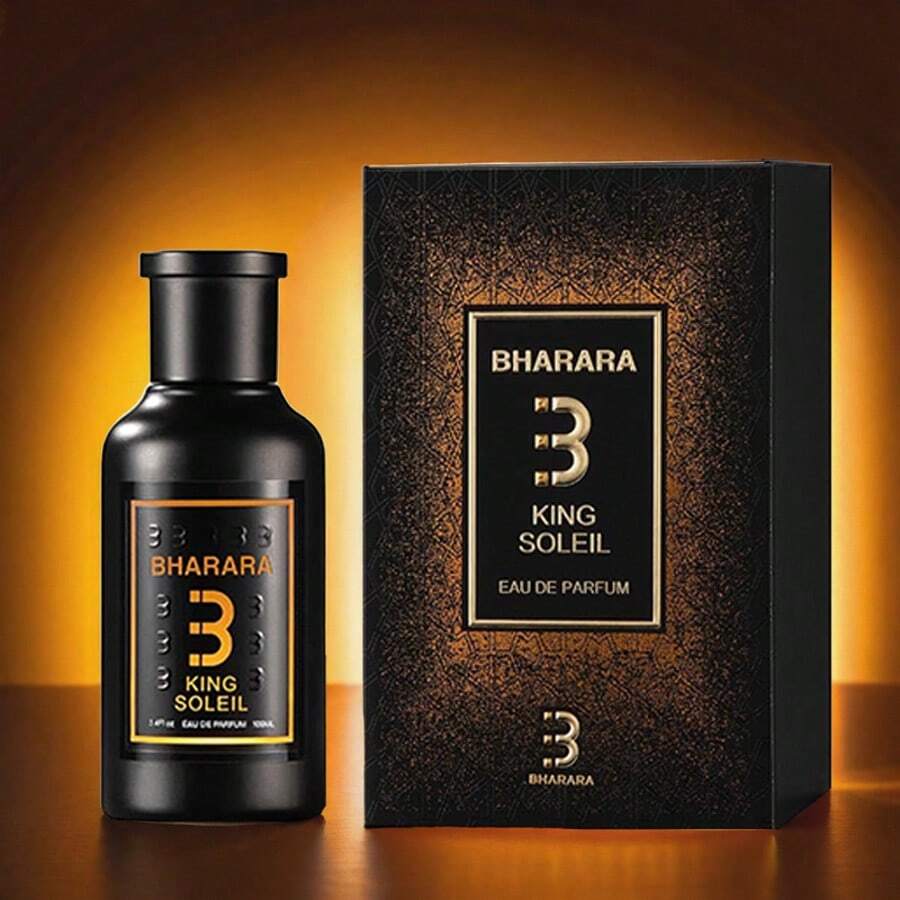 Bharara King Soleil Men Eau De Parfum Spray 100ml Spicy Oriental Notes Perfect For Romantic Occasions,Valentine's Day, Birthday Gifts - 木質香調 - 查看 1