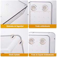 CYPNOSLIFE 25 PCS Organizadores de Cajones Cajas Organizadoras de Plástico en 4 Tamaños Diferentes Organizador de Maquillaje Organizadores de Acrilico para Cocina Escritorio Baño JoyasFashion - 219619394 - Ver 5