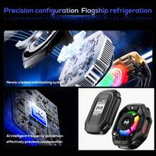 MEMO CX12 2025 移动设备散热器，散热性能卓越，快速冷却，为您带来出色的游戏体验 - 彩色 - 查看 7