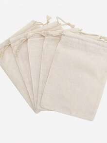 5/3个棉纱过滤袋，专为一次性过滤而设计，非常适合分离腌料调味料和残渣，采用抽绳封口设计，也可作为茶包使用。 - 彩色 - 查看 16