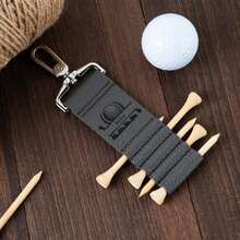 1 chiếc hộp đựng bóng golf bằng da cá nhân hóa, thẻ đánh dấu bóng và dụng cụ đánh dấu bóng, quà tặng golf khắc tên, dụng cụ đánh dấu bóng golf bằng da, quà tặng golf cho nam giới. Có 5 lỗ để đựng 5 dụng cụ đánh dấu bóng. Bạn có thể thêm tên yêu thích hoặc thông tin đặc biệt để cá nhân hóa, biến phụ kiện đơn giản này thành một kỷ vật quý giá. - Nhiều màu - Xem 11