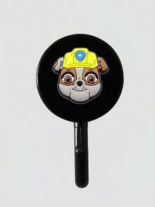 1pc/3pcs Paw Patrol Bathroom Hooks, Fashionable Acrylic Cartoon Hooks, Rubble, Chase, Rocky, Zuma, Skye, Everest, Tracker, Tuck, Ella, Rex, WildCat, Liberty Characters, No Drilling Needed, Reusable, Can Hang Keys, Clothes, Hats, Towels, Bags, Etc. - Multicolor - View 5