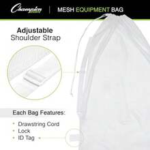 CYPNChampion Sports Mesh Sports Equipment Bag with Strap - Multiple StylesFashion - 221216384 - Ver 7