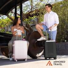 CYPNMaleta De Viaje Carry On 20" de Mano Cabina 10kg Rígida Doble Refuerzo Con * TSA Lock * Luggage suitcase Armored Travel CarryOn - RosaFashion - 227510833 - Ver 3