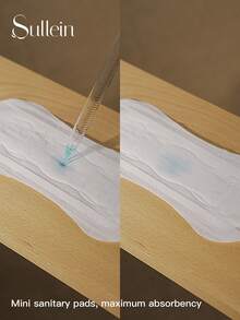 迷你卫生巾，轻薄日常护垫，轻度吸收，无香型，超薄迷你卫生巾，独立密封小包装，透气贴合 - 白色 - 查看 6