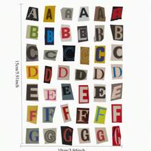 复古字母贴纸，适用于剪贴簿、计划本和日记本——包含英文字母、数字和符号。学生计划、日记和基础拼贴材料贴纸标签。哑光纸/装饰性DIY工艺品材料。耐用的模切设计，专为剪贴簿和计划本装饰而设计。 - 彩色 - 查看 5