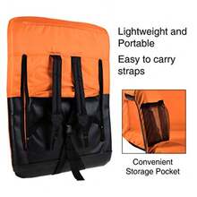 CYPNWakeman Outdoor - Silla de Estadio Ancha para Silla de Estadio Respaldo Acolchado reposabrazosFashion - Azul - Ver 6