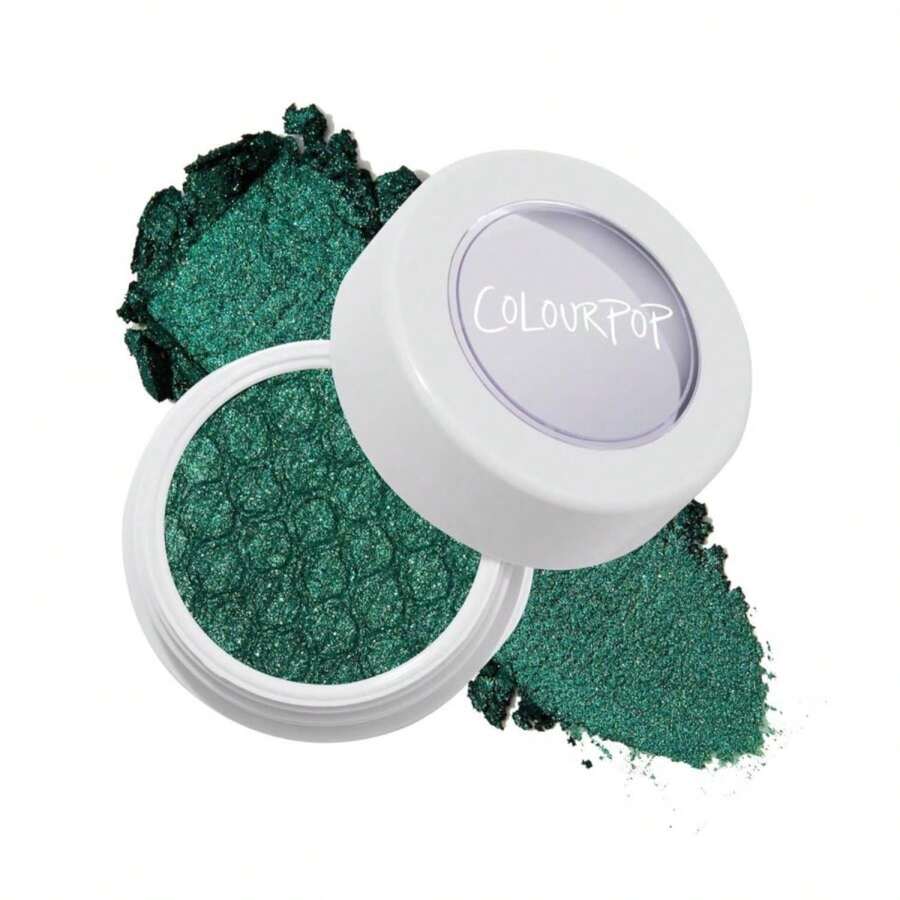ColourPop Super Shock Shadow - High-Pigment, Crème-Powder Eye Makeup - Single Glitter Eyeshadow With Zero Fallout And Unique Bouncy Texture - Soft Golden Ivory Eyeshadow - Empire (0.07 Oz) - ColorV - View 1