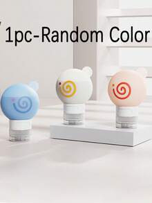 甜甜圈图案可重复灌装旅行喷雾瓶，防漏旅行洗漱用品容器，适用于洗发水、护发素、润肤露、香皂、沐浴露，男女通用，商务旅行、返校旅行或个人旅行必备。 - 彩色 - 查看 13