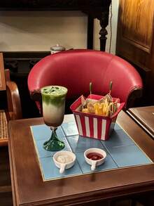 Cartoon Striped Ceramic French Fry Bucket, 750ML, Essential For Home Movie Nights, Popcorn Storage Container, Living Room Kitchen Snack Box, Home Decor (1pc) - Multicolor - View 11