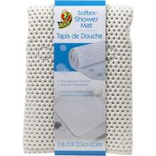 CYPNDuck Brand Softex - Tapete de Ducha Lavable a máquina 21 x 21 Pulgadas Color Blanco Antideslizante 285154Fashion - 219748372 - Ver 10