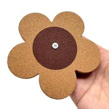 Bird Toys Parrot Hamster Chew Soft Wood Grinding Teeth Toys, Boredom Relief Chew Toys, Bird Supplies Parrot Entertainment Screw Flower Toys - Multicolor - View 6