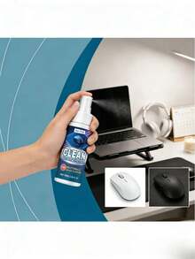 JUE FISH 鼠标垫清洁剂 - 速干去污剂，适用于键盘、数据线、桌垫、办公室和家庭清洁必备 - 彩色 - 查看 8