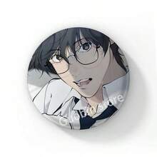 卡通迷失云端BL动漫徽章胸针卡通斯凯勒·西鲁斯艺术胸针背包装饰配件学生文具 - 58 mm - 查看 28