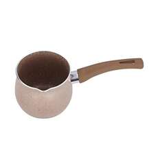 CYPNMini cacerola de leche calentador de grado alimenticio antiescaldado único portátil para cocinar calentar hervir derretir marrónFashion - 222334167 - Ver 9