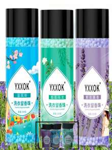 洗衣香氛珠 - 持久留香，衣物柔顺剂，温和清新。香氛洗衣珠，持久柔顺剂，水溶性薄膜香氛，洗衣香氛珠，持久衣物护理和护色剂，香氛颗粒，多用途洗衣清洁珠，持久留香，适用于家庭、宿舍、旅行，洗衣必备，洗衣护理和清洁用品。 - 藍色 - 查看 16