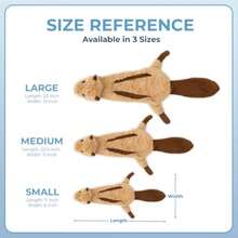 CYPNBest Pet Supplies - Juguete de Piel Divertida 2 en 1 para Perro Ardilla GrandeFashion - 227418476 - Ver 6