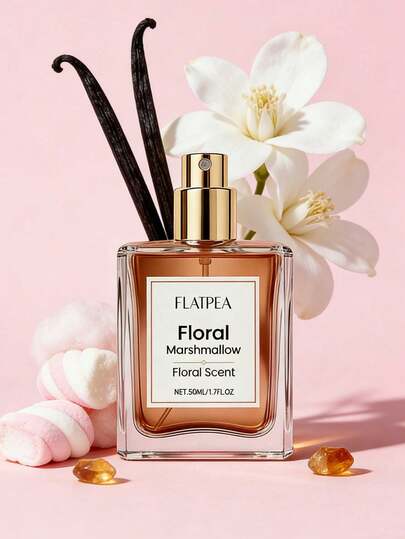 50ml/1.7fl.Oz Dreamy Marshmallow & Jasmine Aromatherapy Spray - Long-Lasting Sweet Fragrance Air Freshener For Lovely Home Daily Use, Perfect Valentine's Day Easter Gift For Girlfriend