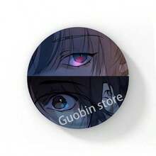 卡通迷失云端BL动漫徽章胸针卡通斯凯勒·西鲁斯艺术胸针背包装饰配件学生文具 - 58 mm - 查看 18