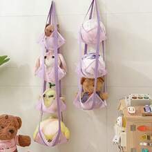 1pc Multi-Function Basketball, Volleyball, Soccer Ball Storage Hanging Bag, 3-4 Layer Suspendable Ball Organizer Holder, Sports Equipment Storage Rack For Home - Multicolor - View 6