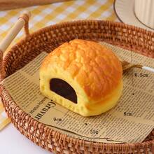 PU Slow Rebound Pineapple Bun Squishy Toy, Soft Bread Model, Stress Relief Squeeze Toy, Gift For Relaxation, Emotion Regulation, Birthday, Holiday - Multicolor - View 6