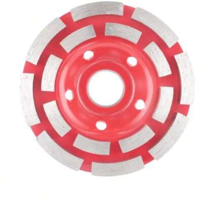 Copa de Diamante Doble Línea 4" 9294 Adir | Disco para Desbaste de Concreto y Piedra