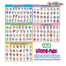 CYPNRainbow Loom® Loomi-Pals™ MEGA Set cuenta con 60 bonitos dijes de LP surtidos el nuevo RL2.0 telares felices ganchos abalorio alfa y pony 5600 bandas coloridas todo en una funda de transporte para niños y niñas a partir de 7 añosFashion - Multicolor - Ver 8