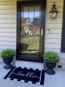 5/18 قطعة نبات بوسطن الاصطناعي الزائف بطول 12.99 بوصة، شجيرة خضراء مقاومة للأشعة فوق البنفسجية، مناسبة للديكور المنزلي والمكتبي والحديقة الداخلية والخارجية، ديكور DIY، نباتات بوسطن الاصطناعية، شجيرات خضراء مقاومة للأشعة فوق البنفسجية، ديكور DIY للمنزل والمكتب والحديقة والداخلي والخارجي، عيد الحب، هدايا عيد الميلاد والتخرج - أخضر - مشاهدة 10